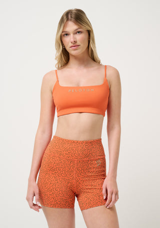 Ablaze Ribbed Bra Top