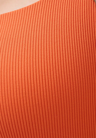 Ablaze Ribbed Bra Top