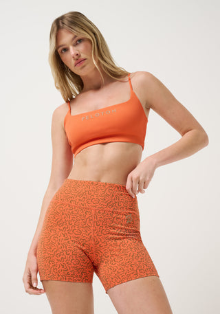 Ablaze Ribbed Bra Top