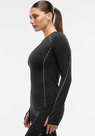 Active Brushed Jersey Long Sleeve