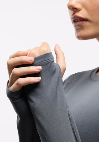 Active Brushed Jersey Long Sleeve