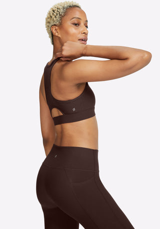 Cadent High Neck Racerback Bra