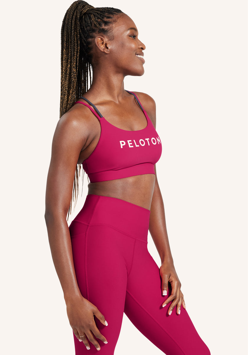 Cadent Strappy Elevate Bra Peloton Apparel Uk