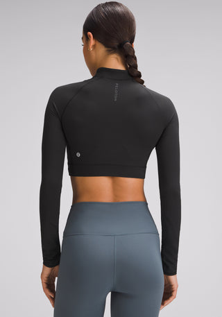 Wunder Train Super Cropped Long-Sleeve Shirt