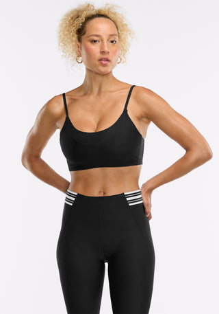 Merit Scoop Neck Mesh Bra