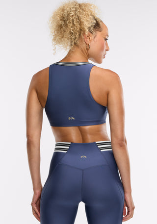 Merit V-Neck Button Henley Bra