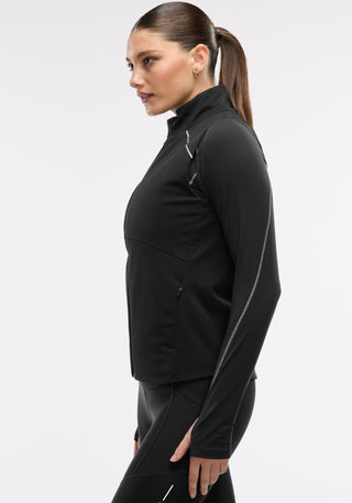 Padded Full Zip Run Vest