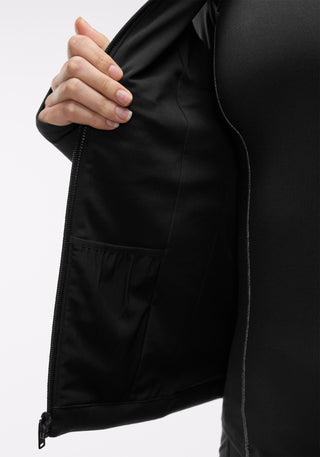 Padded Full Zip Run Vest