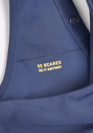 Merit V-Neck Button Henley Bra