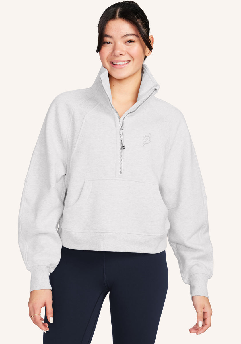 $148 Lululemon Sherpa Scuba Oversized Fleece Funnel high quality Neck Half-Zip *Black M/L