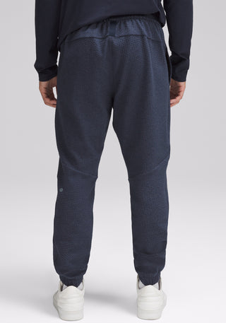 Textured Double-Knit Cotton Jogger