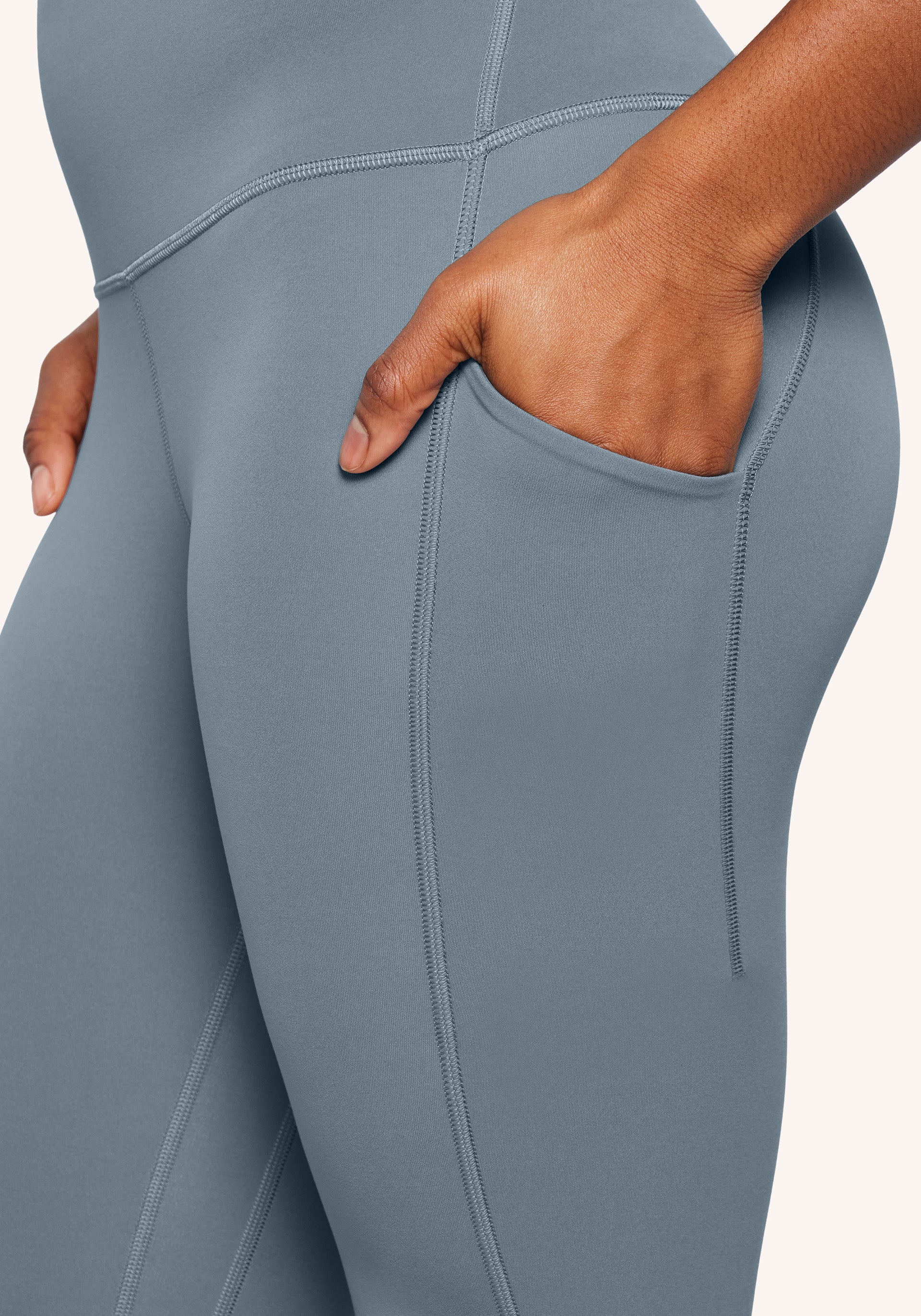 LULULEMON Align Crop Leggings 2024 With Pockets 25” Size 14 Pastel Blue