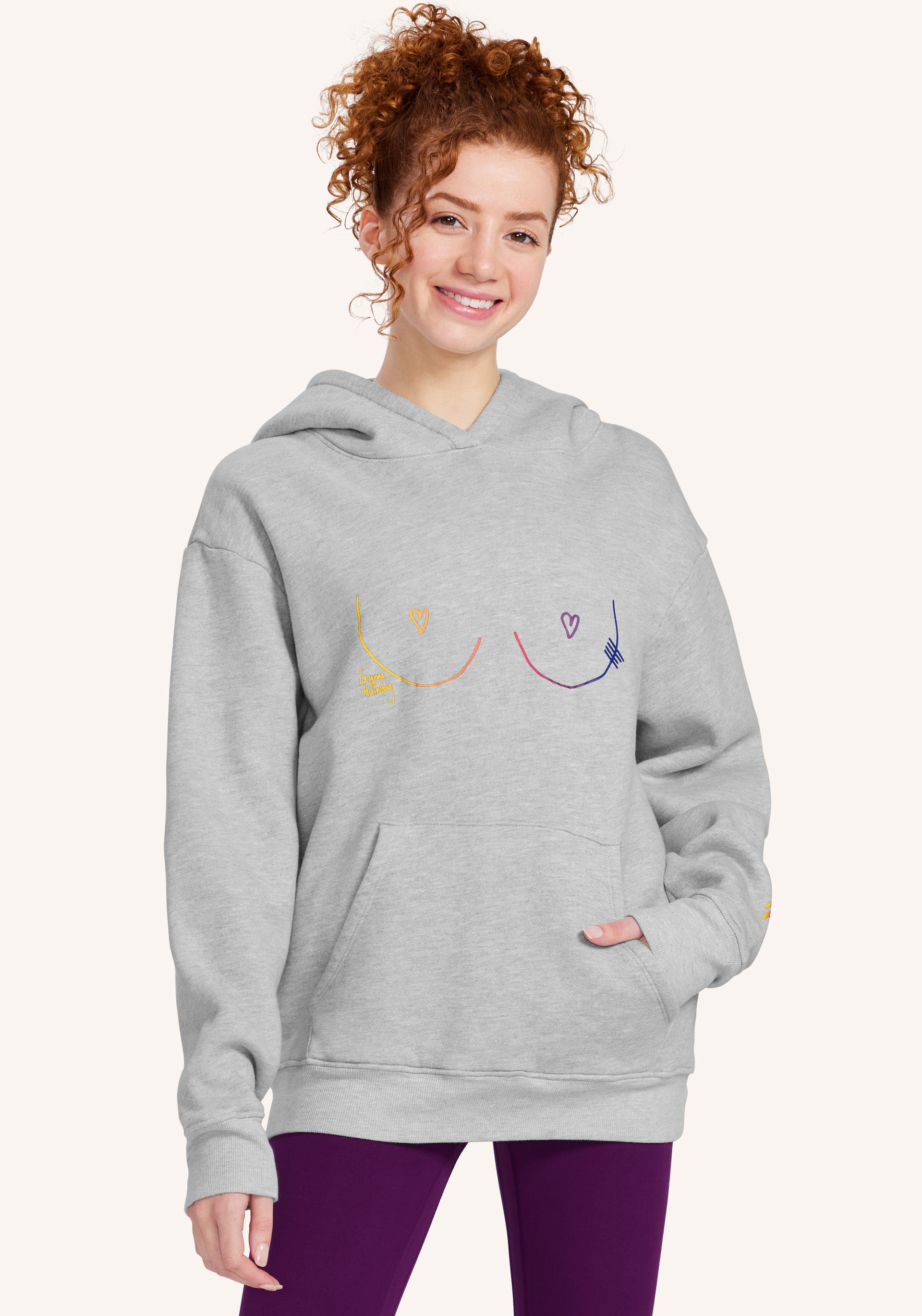 Boob Check Hoodie – Peloton Apparel UK