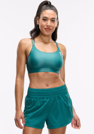 Cadent Shimmer Glaze Strappy Elevate Bra