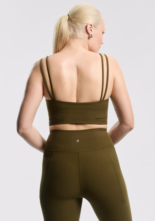 Cadent Strappy Open Back Bra