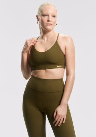 Cadent V-Neck Strappy Back Bra
