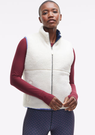 Cozy Fleece Reversible Vest