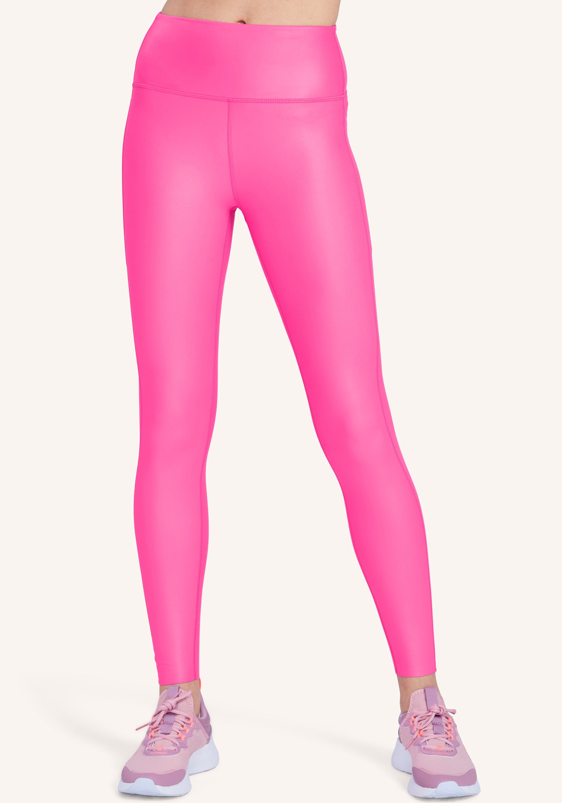 Leggings set Pink nude  spandex polyester – Chongwain