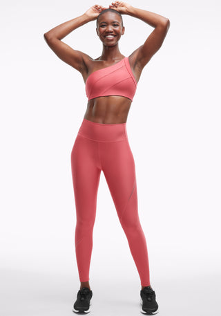 Endurance Light Mesh Splice High Rise Legging