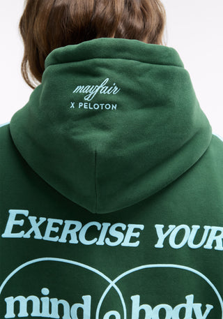 Exercise Your Mind, Body & Heart Oversized Hoodie