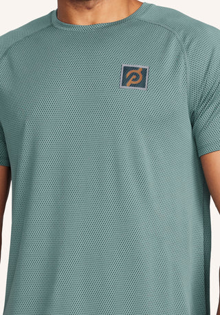 Flatback Mesh Short Sleeve