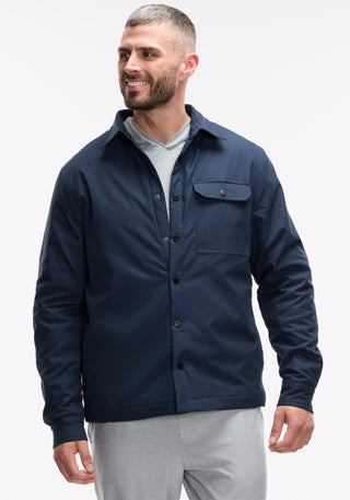 Insulated Snap-Front Overshirt