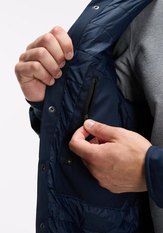 Insulated Snap-Front Overshirt