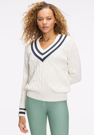 Louie V Neck Knit Sweater