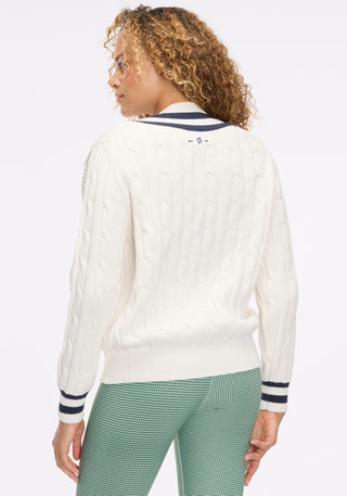 Louie V Neck Knit Sweater