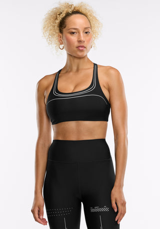 Merit Scoop Neck Racerback Bra