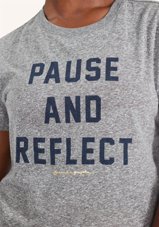 Pause and Reflect Crop Tee