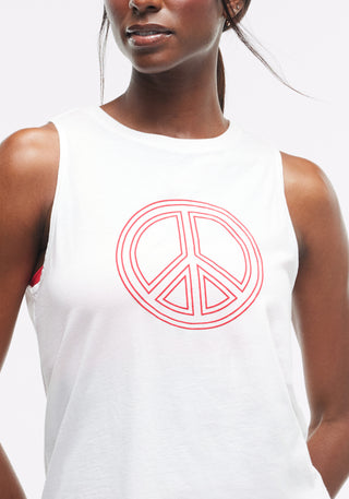 Peace Jade Muscle Tank