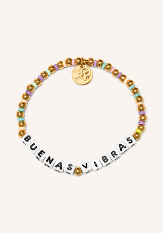 Peloton x Little Words Project Buenas Vibras Bracelet