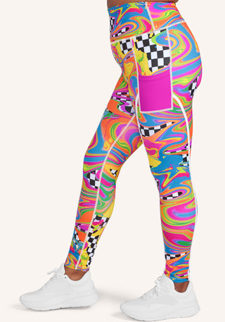 Brittany Allen x Peloton Printed Cargo Legging