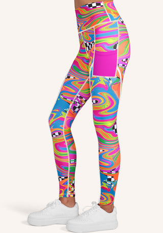 Brittany Allen x Peloton Printed Cargo Legging