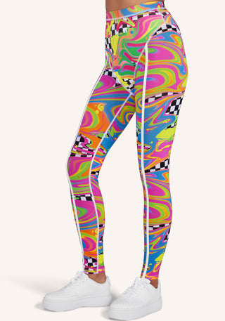 Brittany Allen x Peloton Printed Panty Legging
