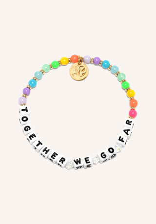 Rainbow Together We Go Far Bracelet