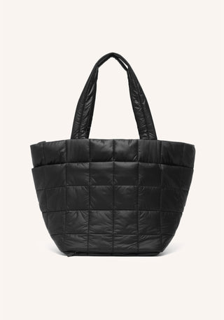 Quilted Grid Tote Bag 26L