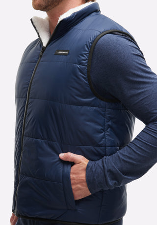 Cozy Fleece Reversible Vest