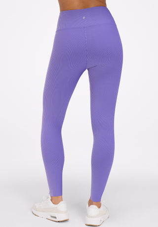 Dual Tone Rib High Rise Tight 25"
