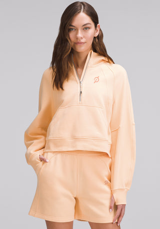 Scuba Oversized Half-Zip Hoodie