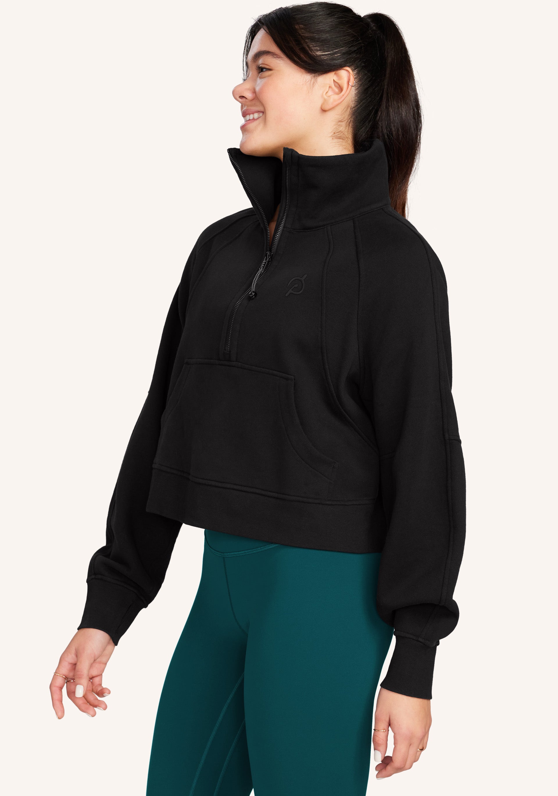 Lululemon Scuba Oversized Funnel-neck Half Zip hoodie, Women's