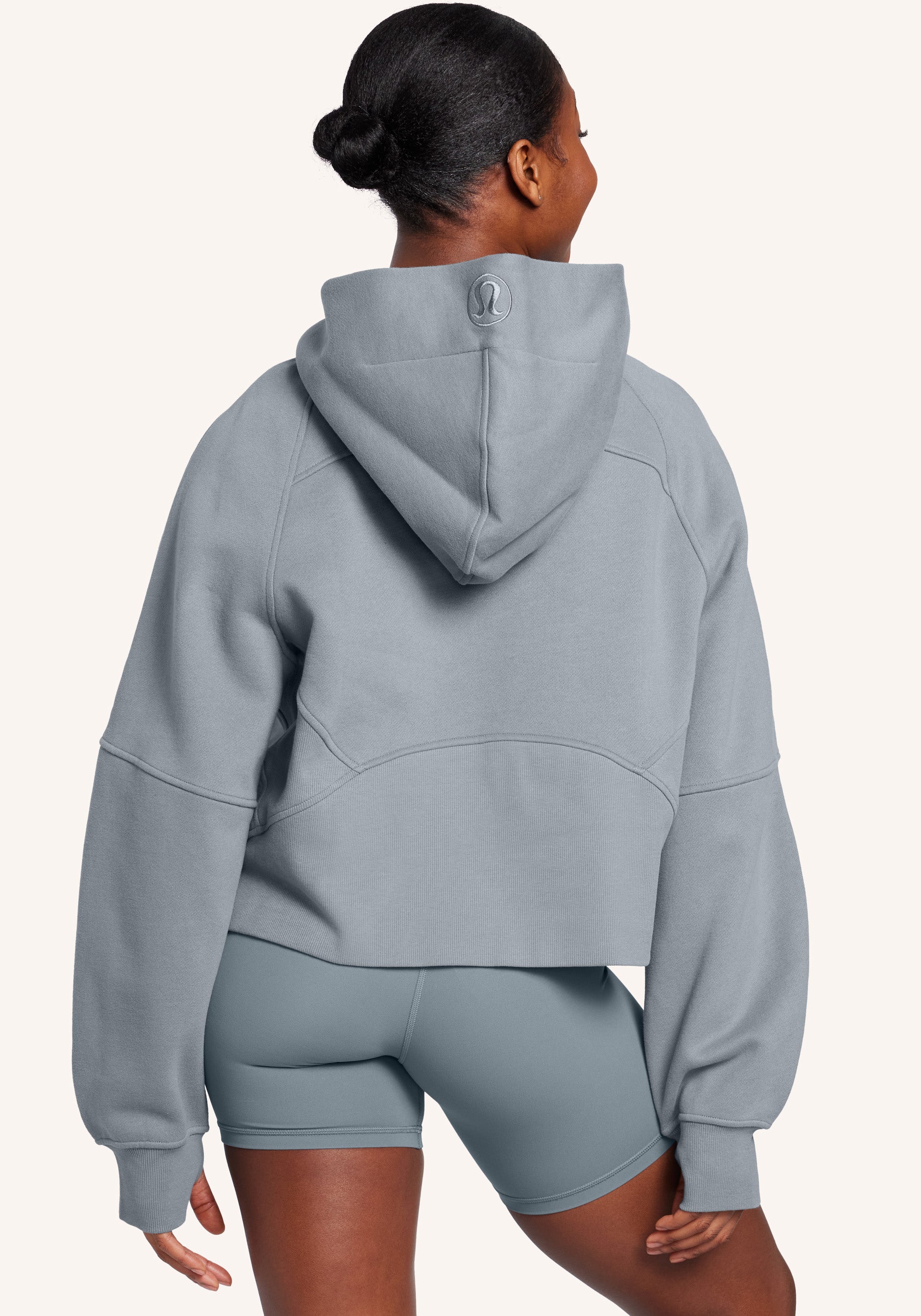 Hot Scuba Oversized Half Zip Hoodie