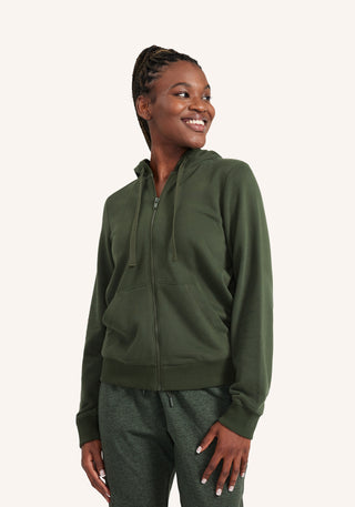 Soft French Terry Full Zip Hoodie