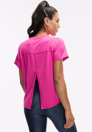 Soft Tech Jersey Tie Back Tee