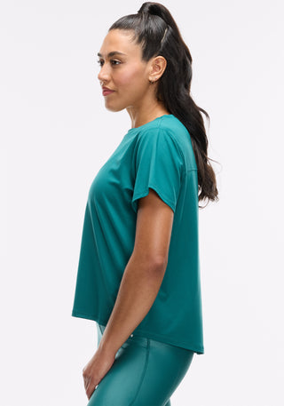 Soft Tech Jersey Tie Back Tee