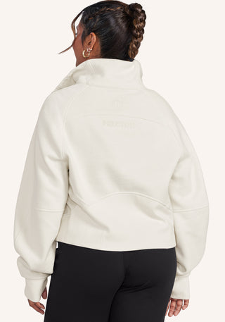 Scuba Oversized Funnel-Neck Half Zip