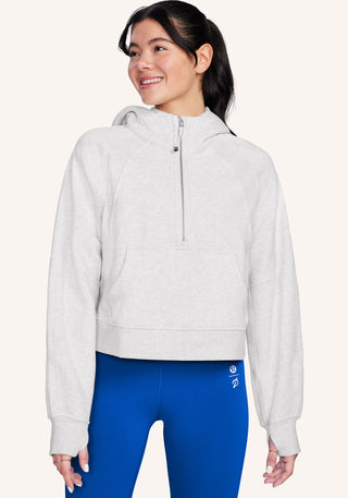 Scuba Oversized Half-Zip Hoodie