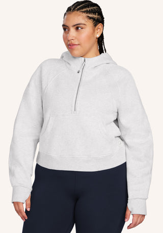 Scuba Oversized Half-Zip Hoodie