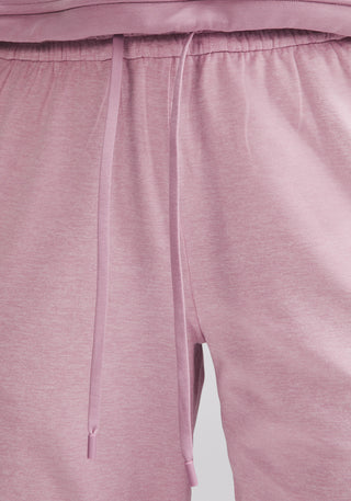 Soft Jersey Straight-Leg Mid-Rise Pant